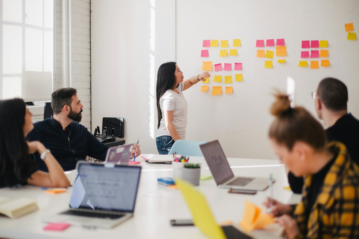 Iresh Technologies consultants planning a client engagement